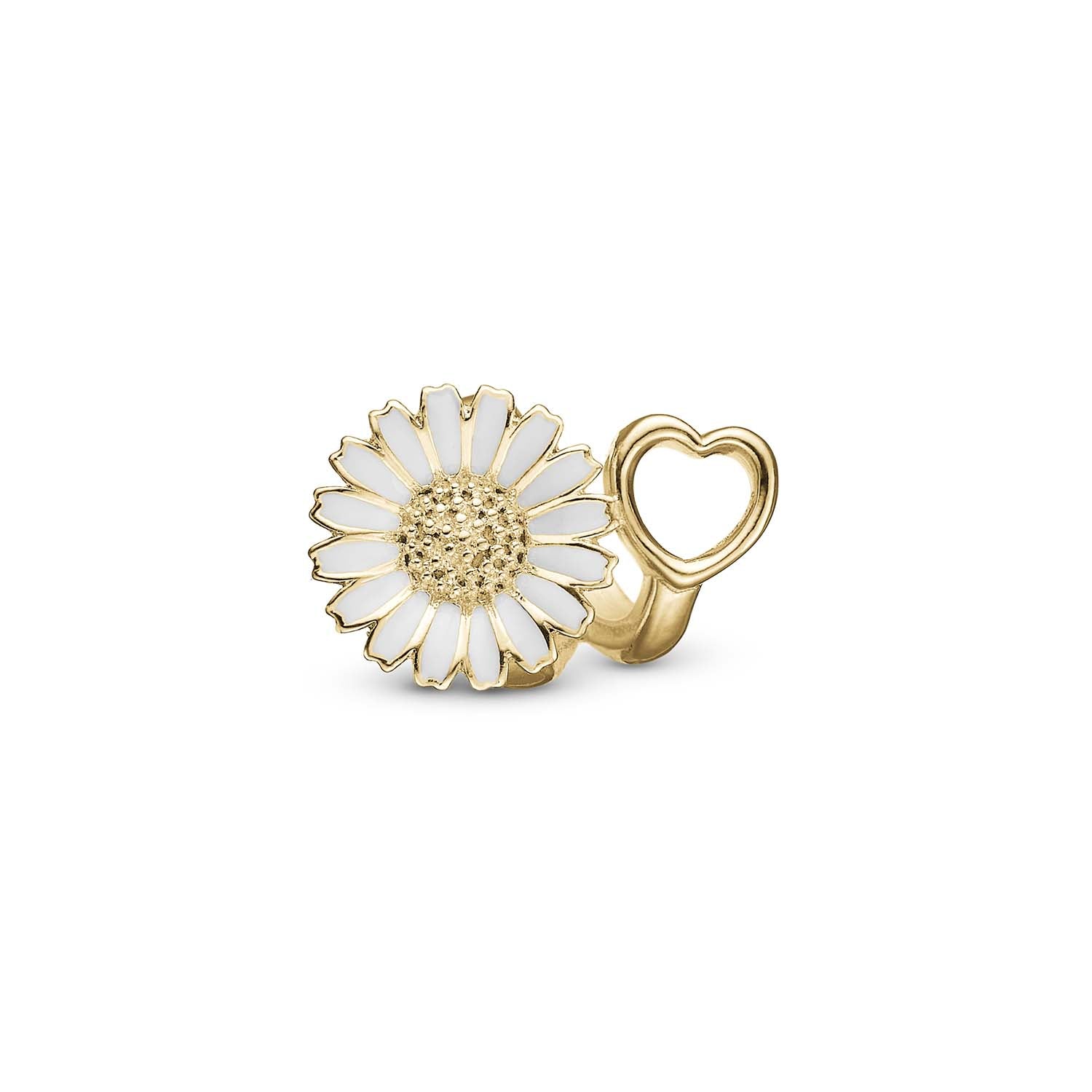 Christina Design London Jewelry & Watches - Marguerit ring Bliss charm, 4 mm Forgyldt sterlingsølv