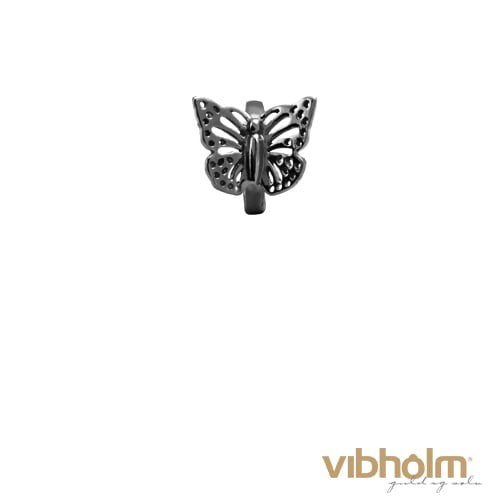 Billede af Christina Design London Jewelry & Watches - Butterfly Charm ruthineret sølv