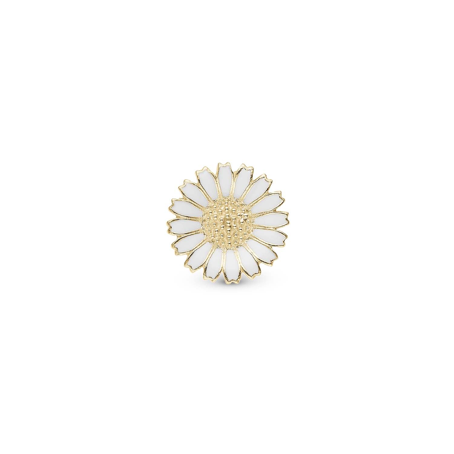 Christina Design London Jewelry & Watches - Marguerit ring charm, 6 mm Forgyldt sterlingsølv