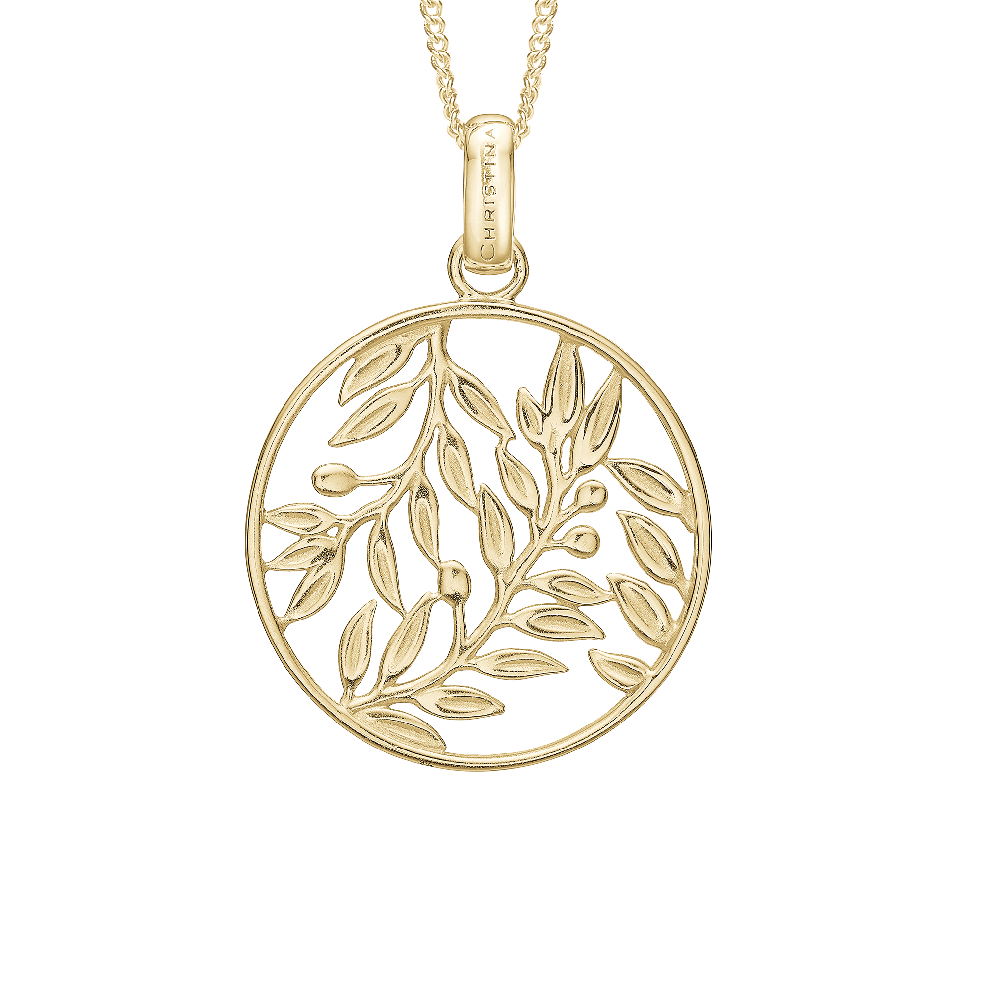 Billede af Christina Design London Jewelry & Watches - Fluffy Leaves vedhæng 680-G87