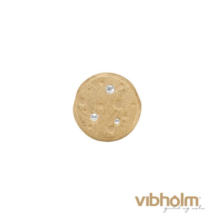 Se Christina Design London Jewelry Connections The Moon - Lås forgyldt sølv 681-G04 hos Vibholm.dk