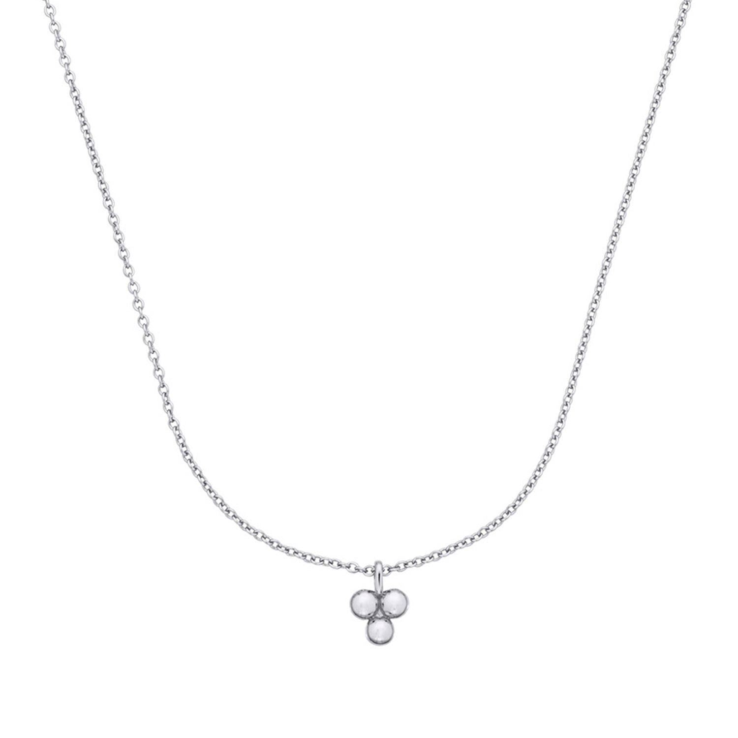 Se LuvaLu Jewellery - Montpellier halskæde sølv sterlingsølv hos Vibholm.dk