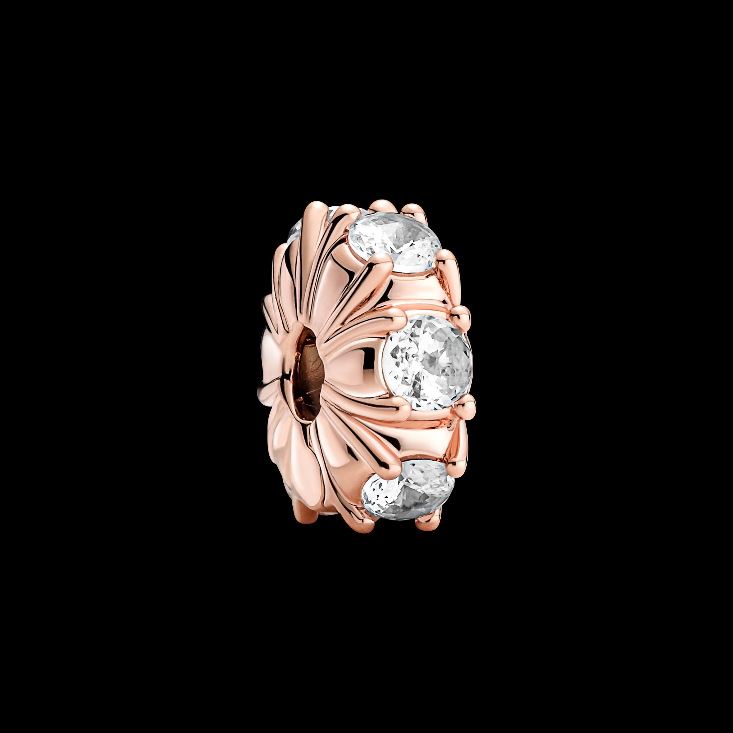 Billede af Pandora - clip charm rosaforgyldt metalblanding