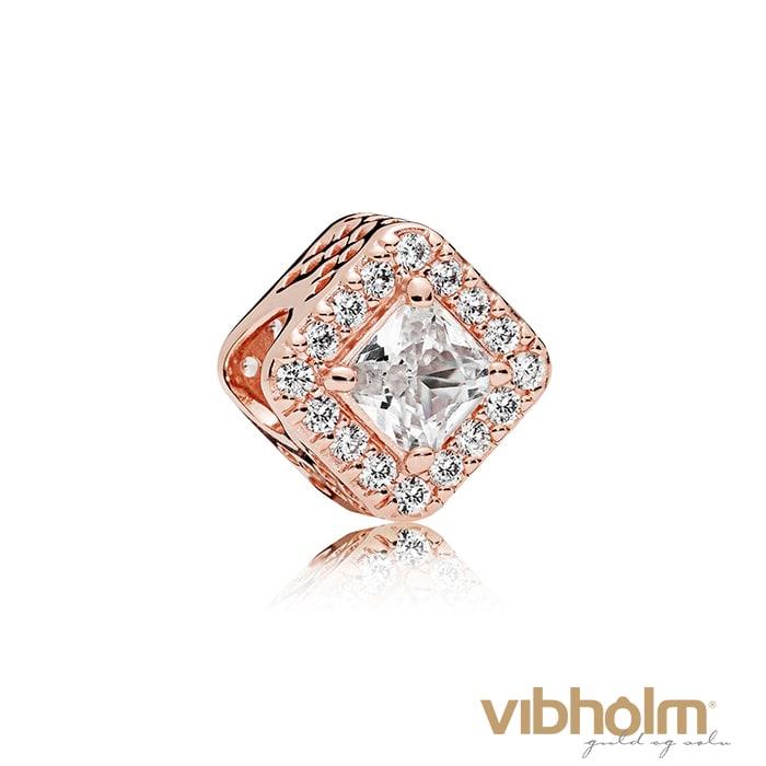 Billede af Pandora - Geometric Radiance Charm Rose&trade; 786206CZ