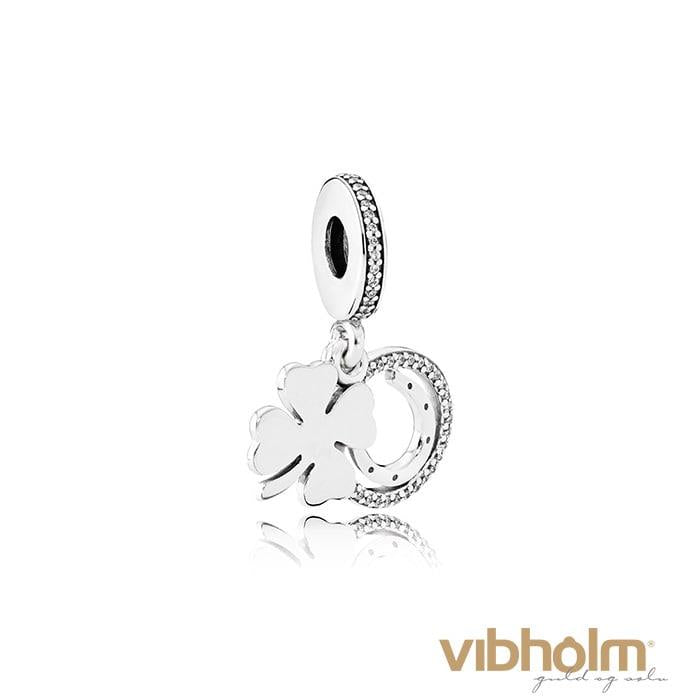 Pandora - Lucky Day Pendant Charm sølv 792089CZ