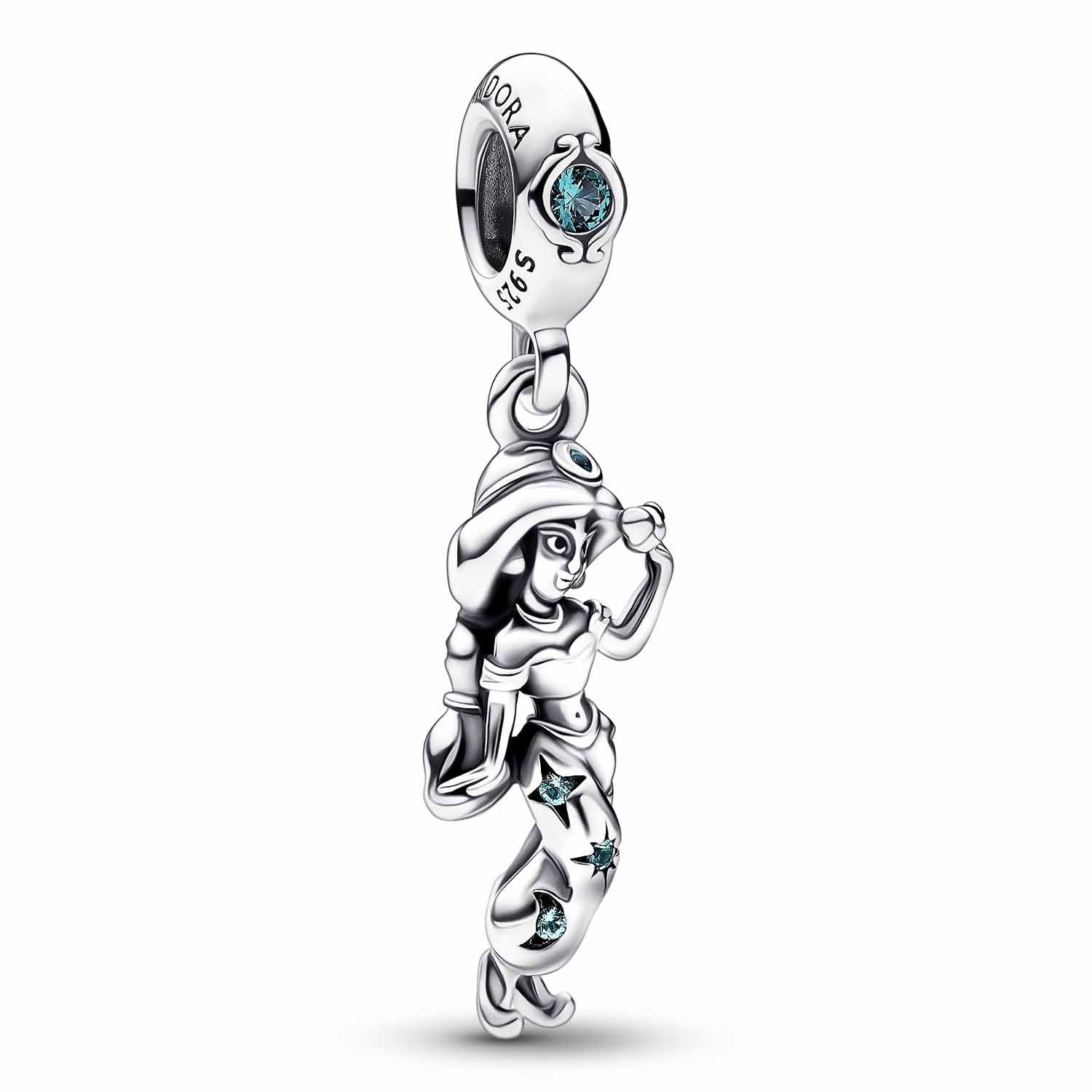 #2 - Pandora - Disney Aladdin Prinsesse Jasmin charm sølv sterlingsølv