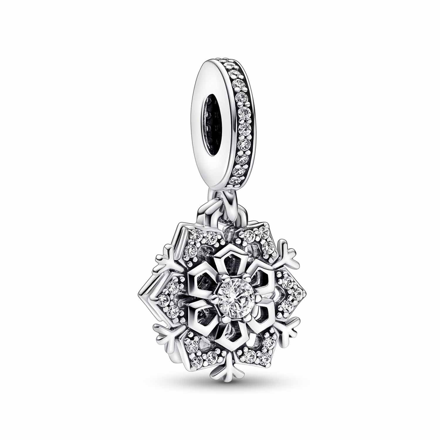 Billede af Pandora - Funklende Snefnug charm sølv sterlingsølv
