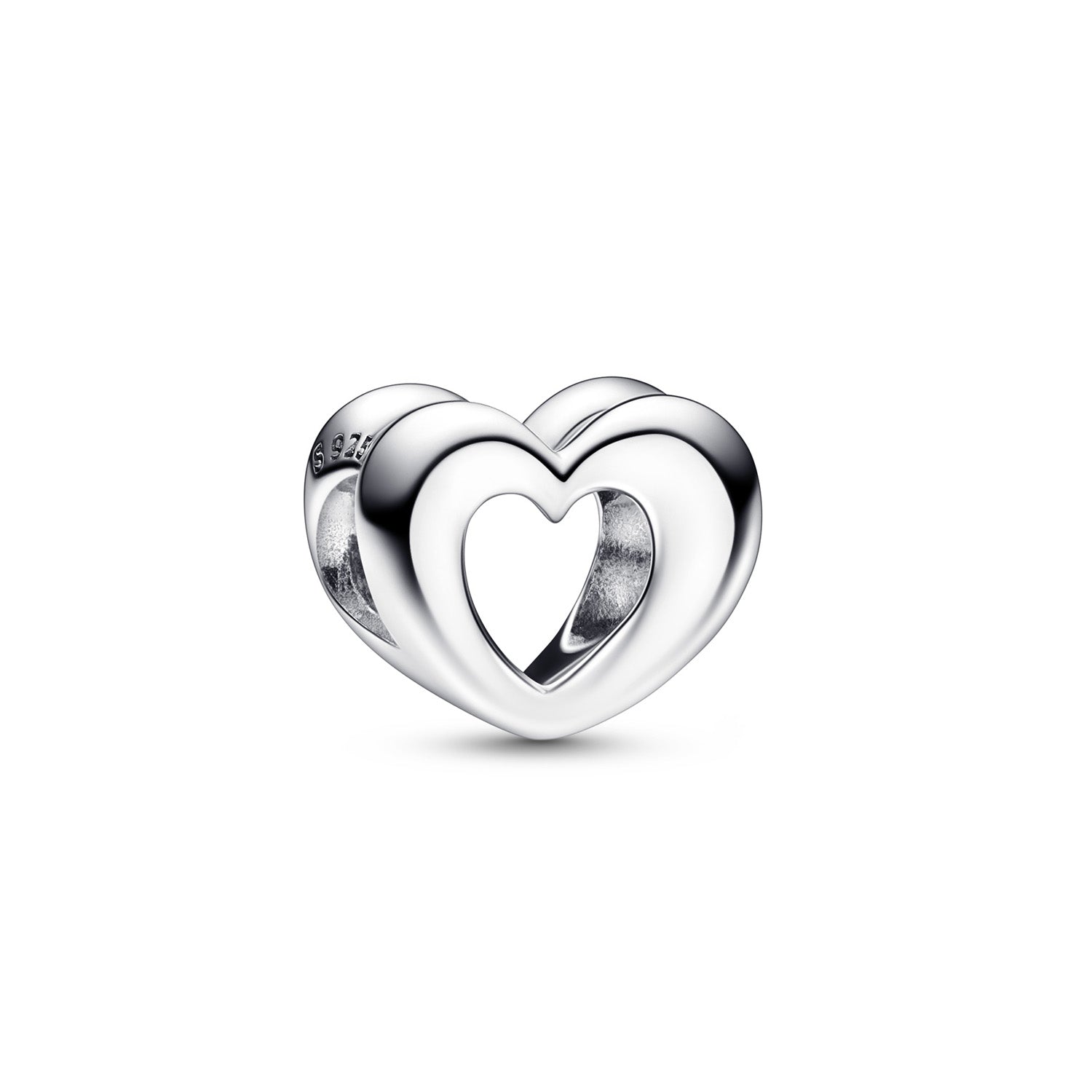 Billede af Pandora - Åben hjerte charm sølv sterlingsølv