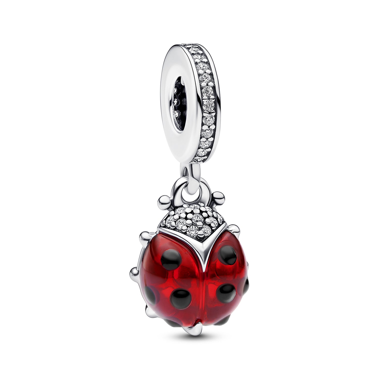 Billede af Pandora - Ladybird charm sølv