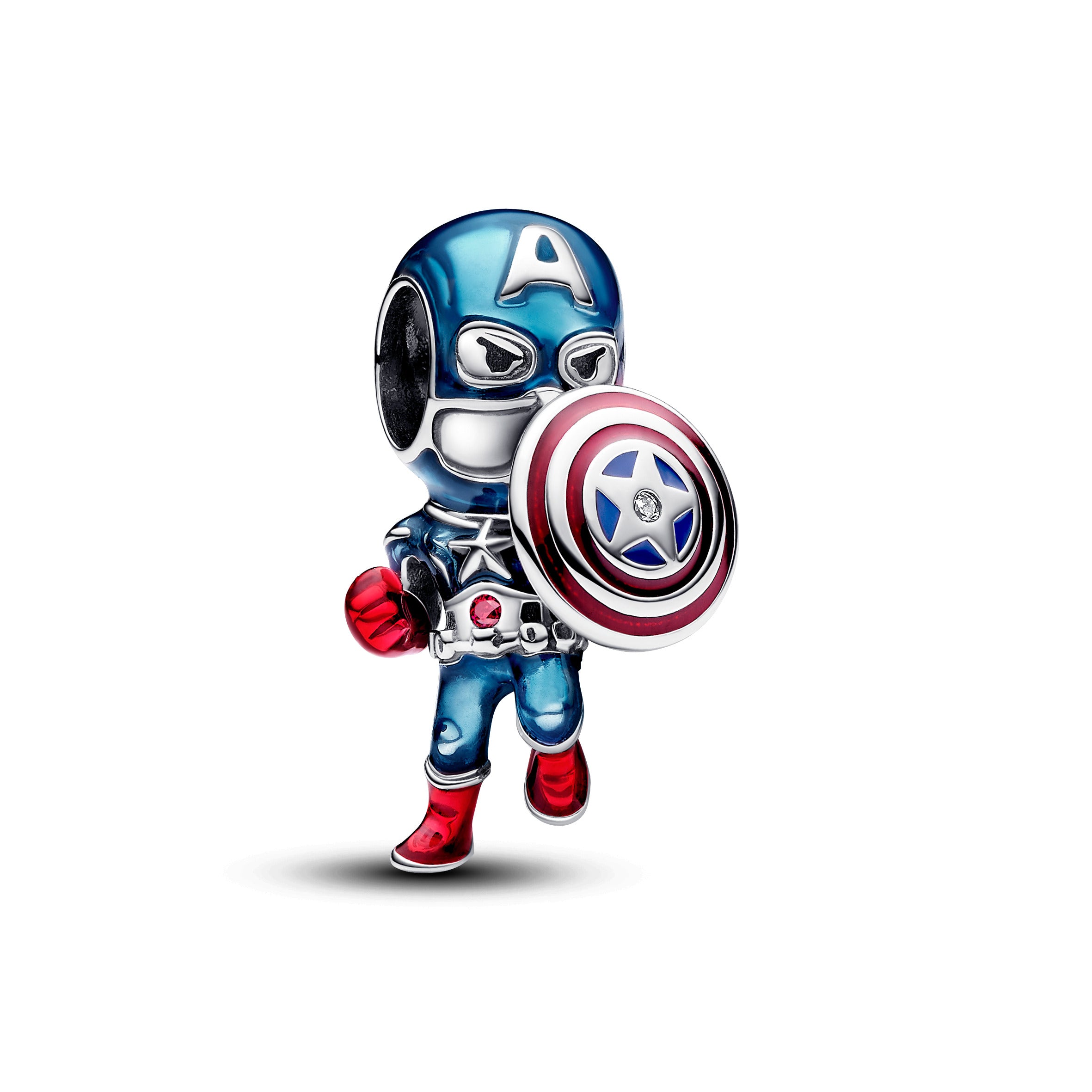 Se Pandora - Marvel Captain America charm Sølv hos Vibholm.dk