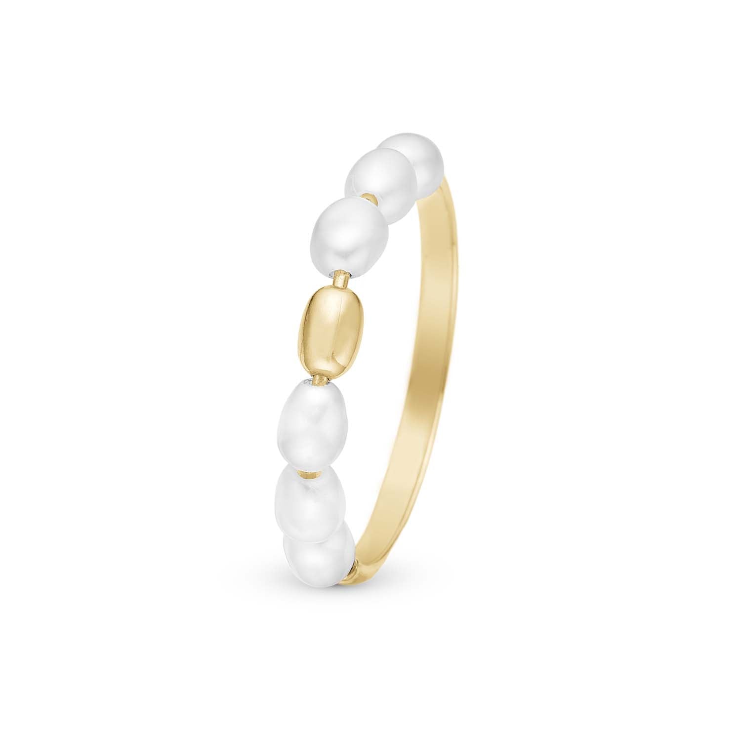 Christina Design London Jewelry & Watches - Magic Pearls ring Forgyldt sterlingsølv