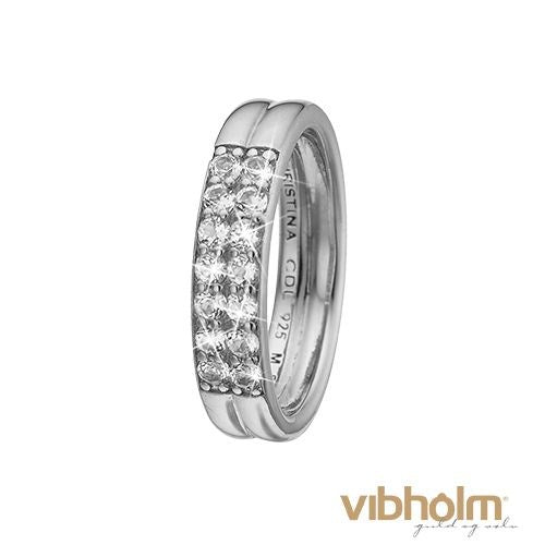 Se Christina Design London Jewelry & Watches - Eternity Topaz ring sølv m/ topas hos Vibholm.dk