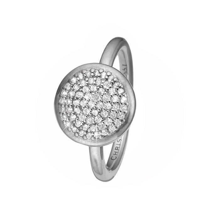 Se Christina Design London Jewelry & Watches - Sparkling World Ring sølv 800-5.3.A hos Vibholm.dk