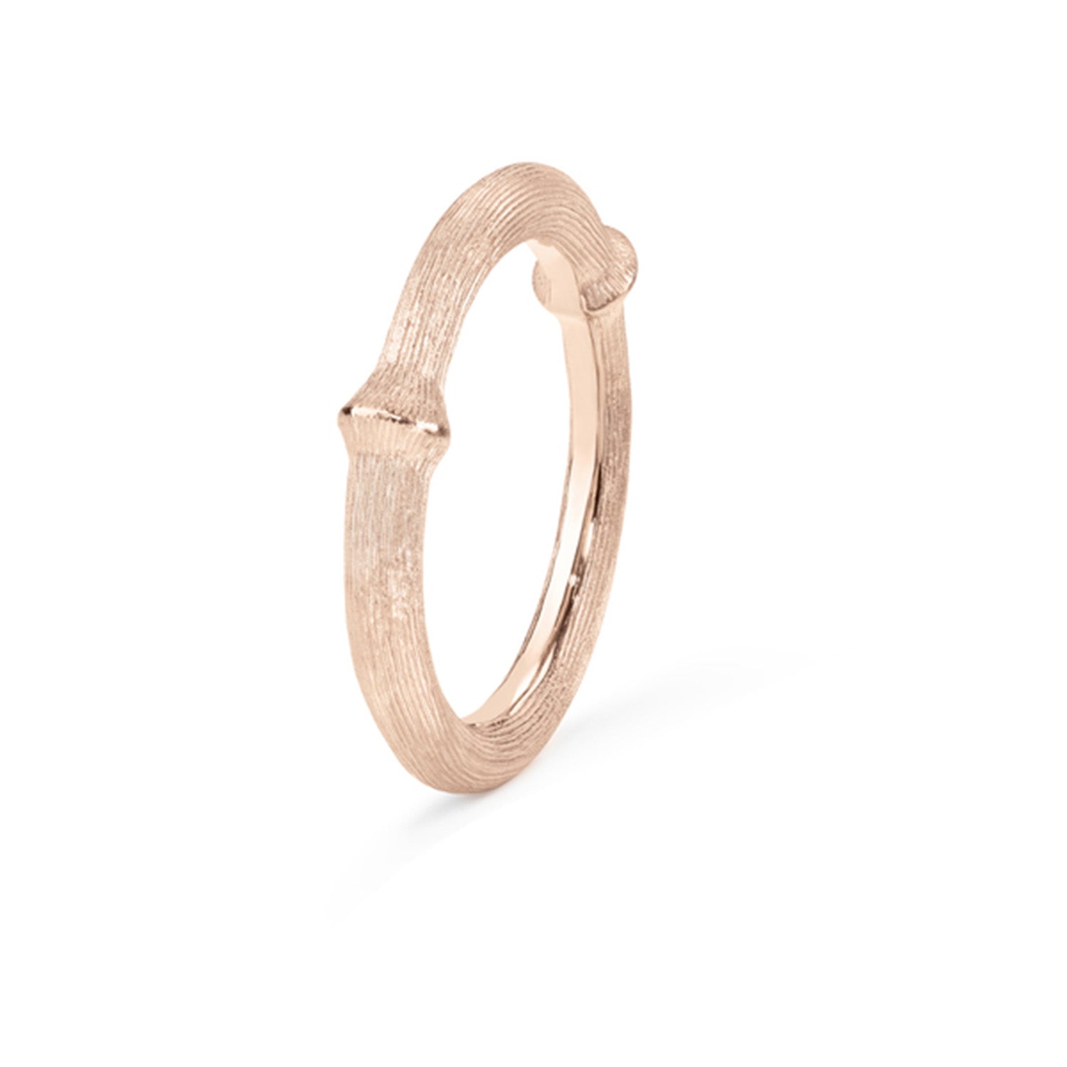 Se OLE LYNGGAARD COPENHAGEN - Nature Ring III 18 kt rosa guld hos Vibholm.dk