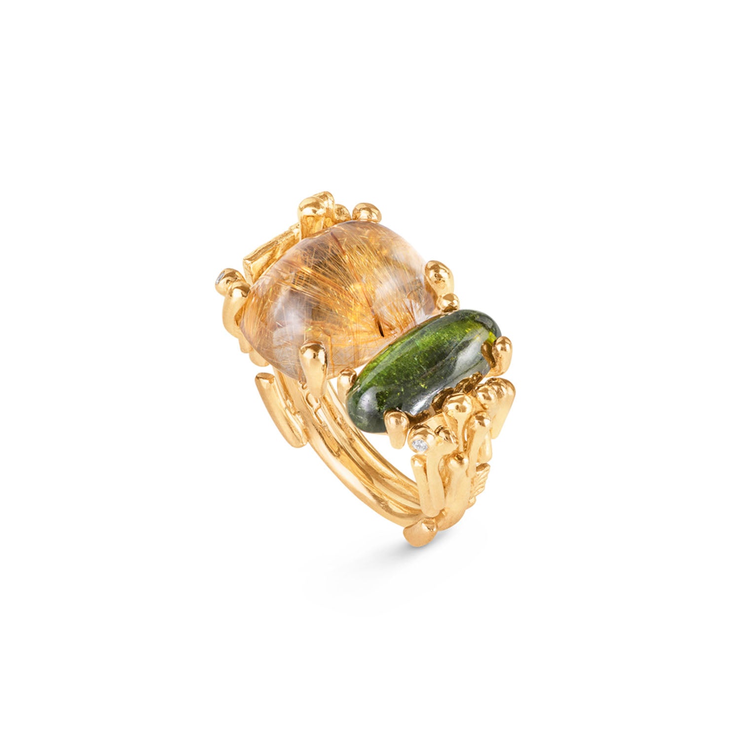 Se OLE LYNGGAARD COPENHAGEN - BoHo ring, dobbelt A2925-401 hos Vibholm.dk