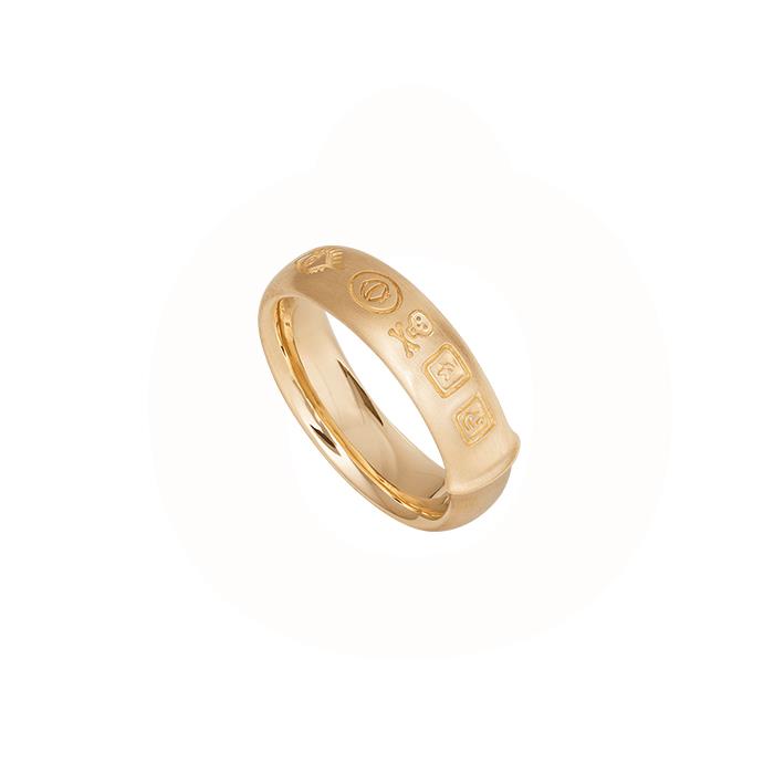 Billede af OLE LYNGGAARD COPENHAGEN Lyggaard - Julius Herrering 18 kt. guld A3056-401