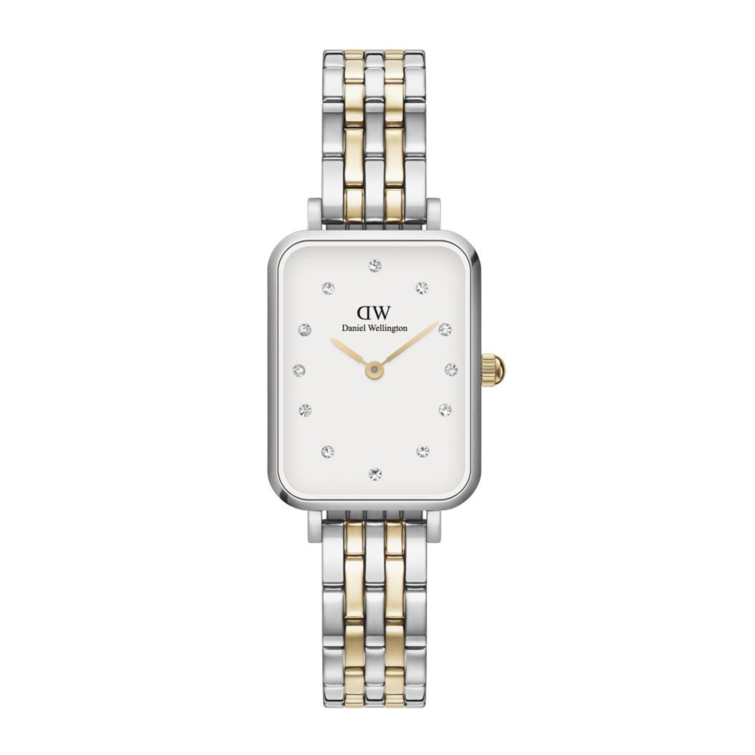 Billede af Daniel Wellington - Quadro ur, 20x26 bicolor stål Rustfrit