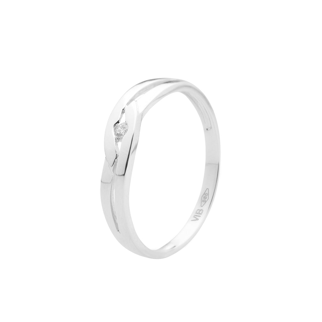 Se Diamond Collection by Vibholm - Ring B-0064-100HG hos Vibholm.dk