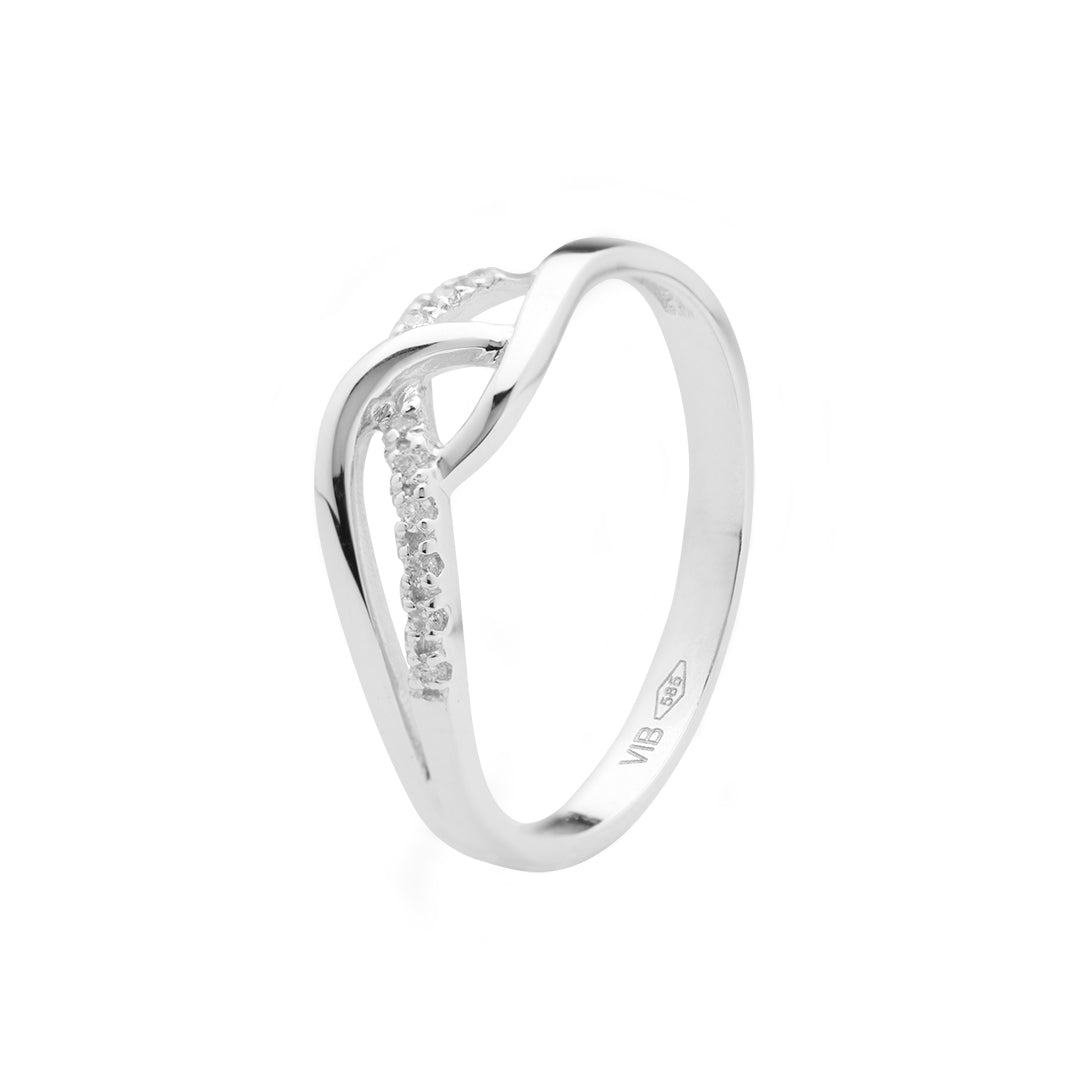 Billede af Diamond Collection by Vibholm - ring B-0345-100HG