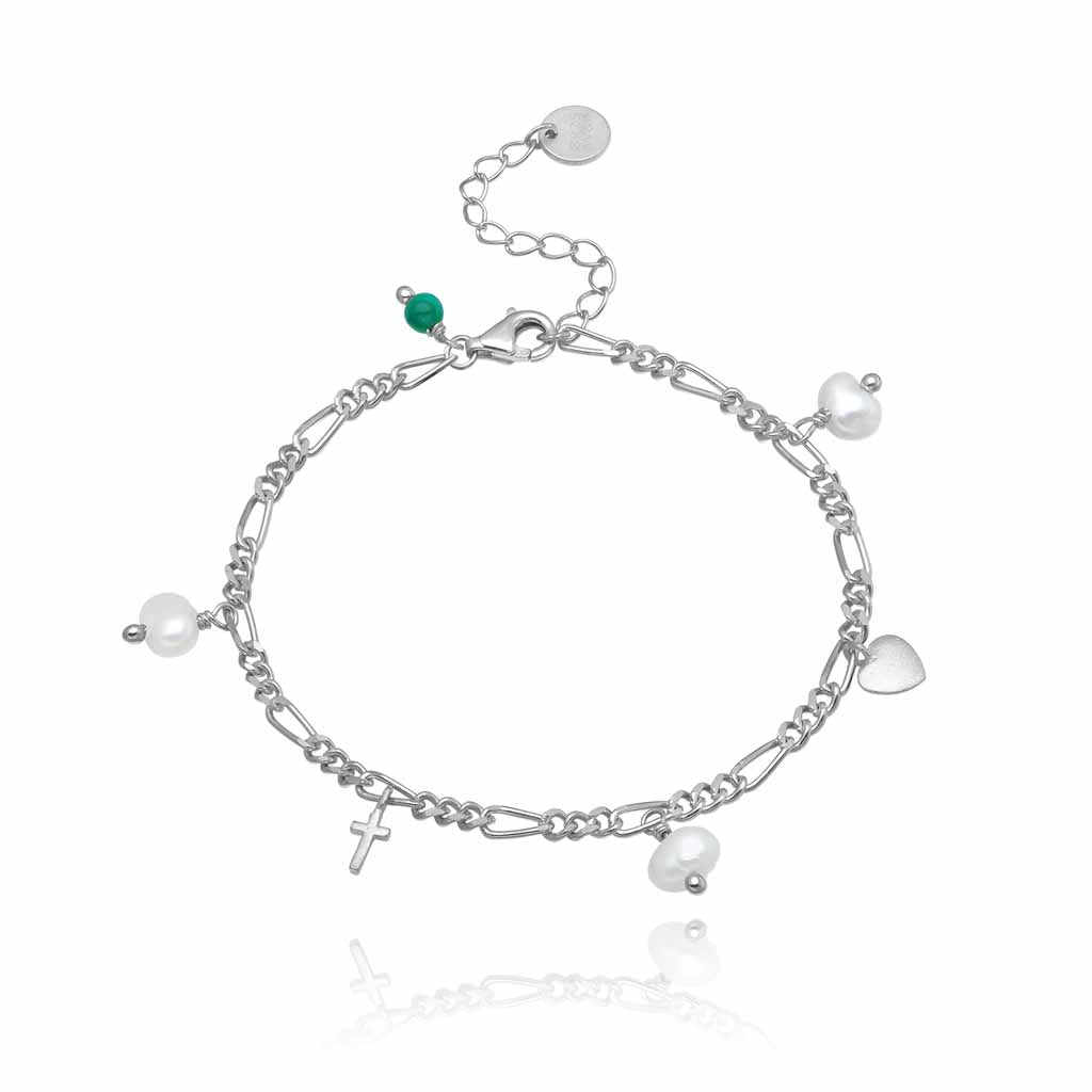 Billede af WiOGA - Trust Hope Love armbånd B-8094-S