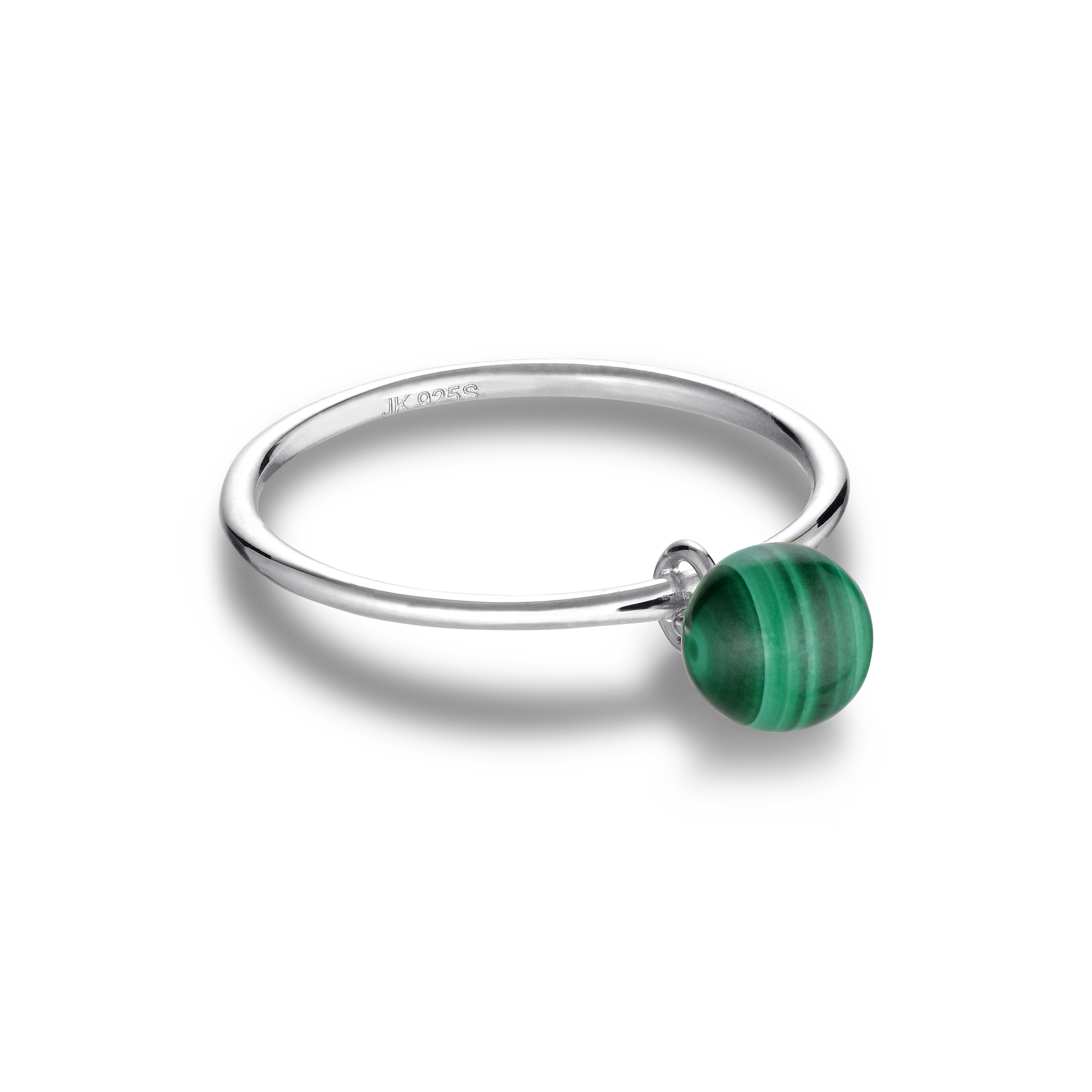 Billede af Jane Kønig - Bermuda Malachite ring BR002-SS22-S