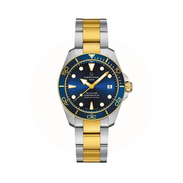 Billede af Certina - DS Action Diver Special Edition ur bicolor stål C0328072204110