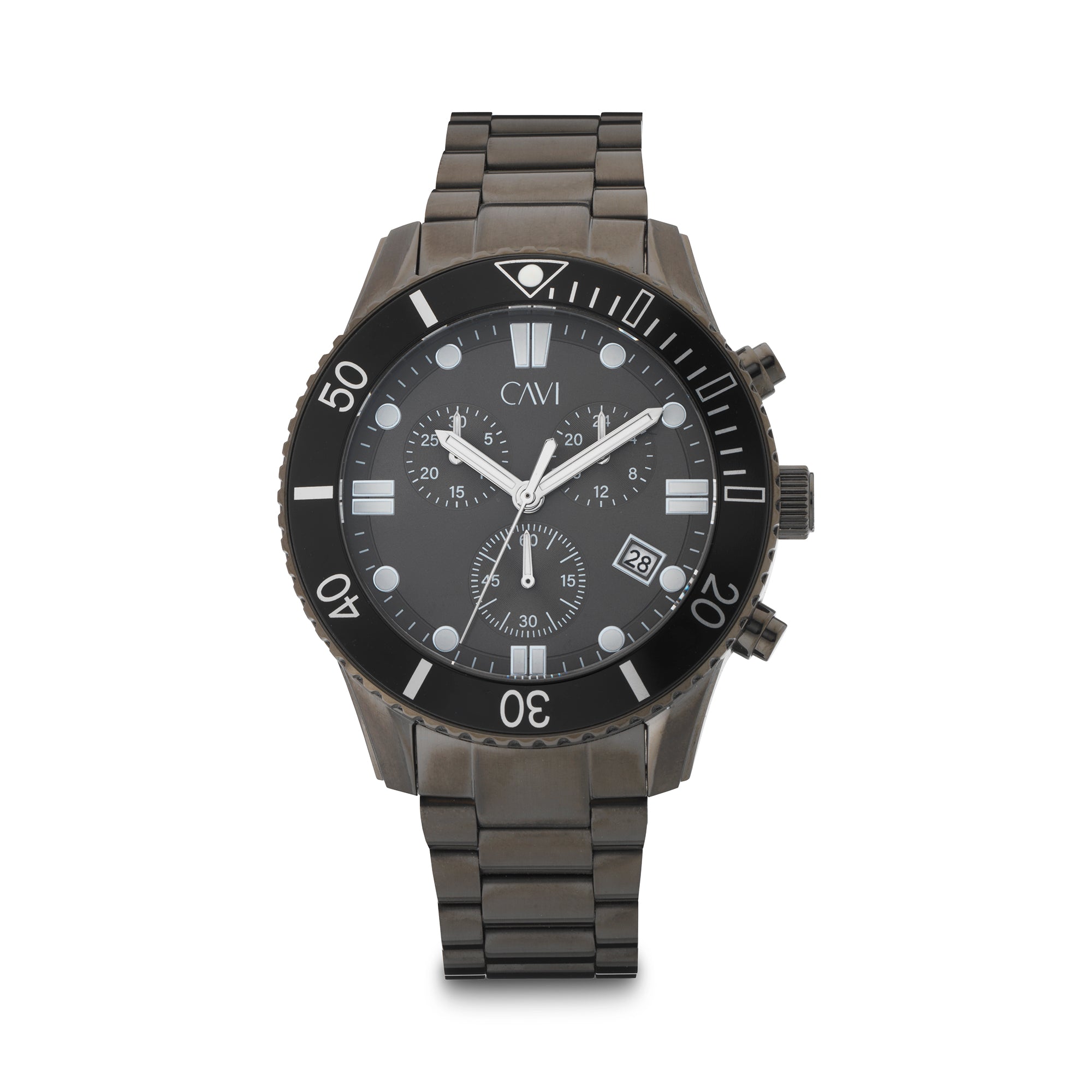 Billede af CAVI Watches - Helios Gun ur, 43 mm Grå IPG