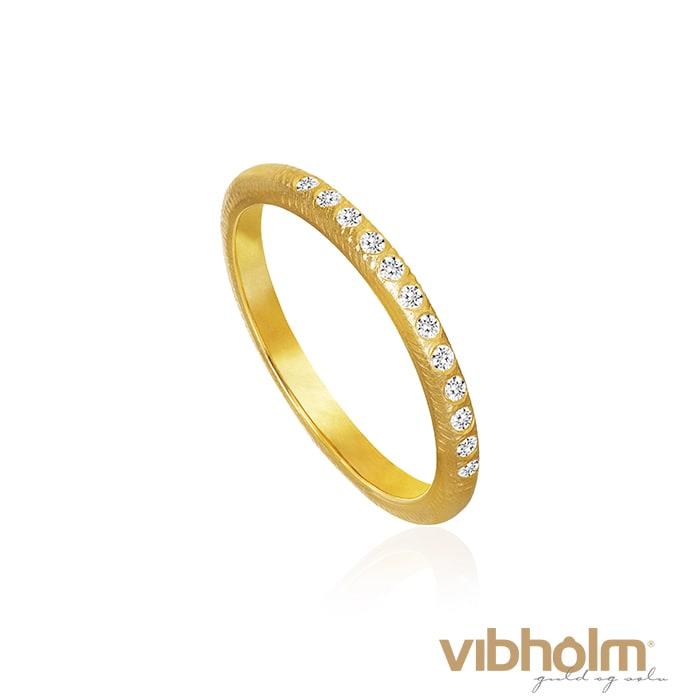 Se Dulong Fine Jewelry - Curve Ring CUR3-A2050 hos Vibholm.dk