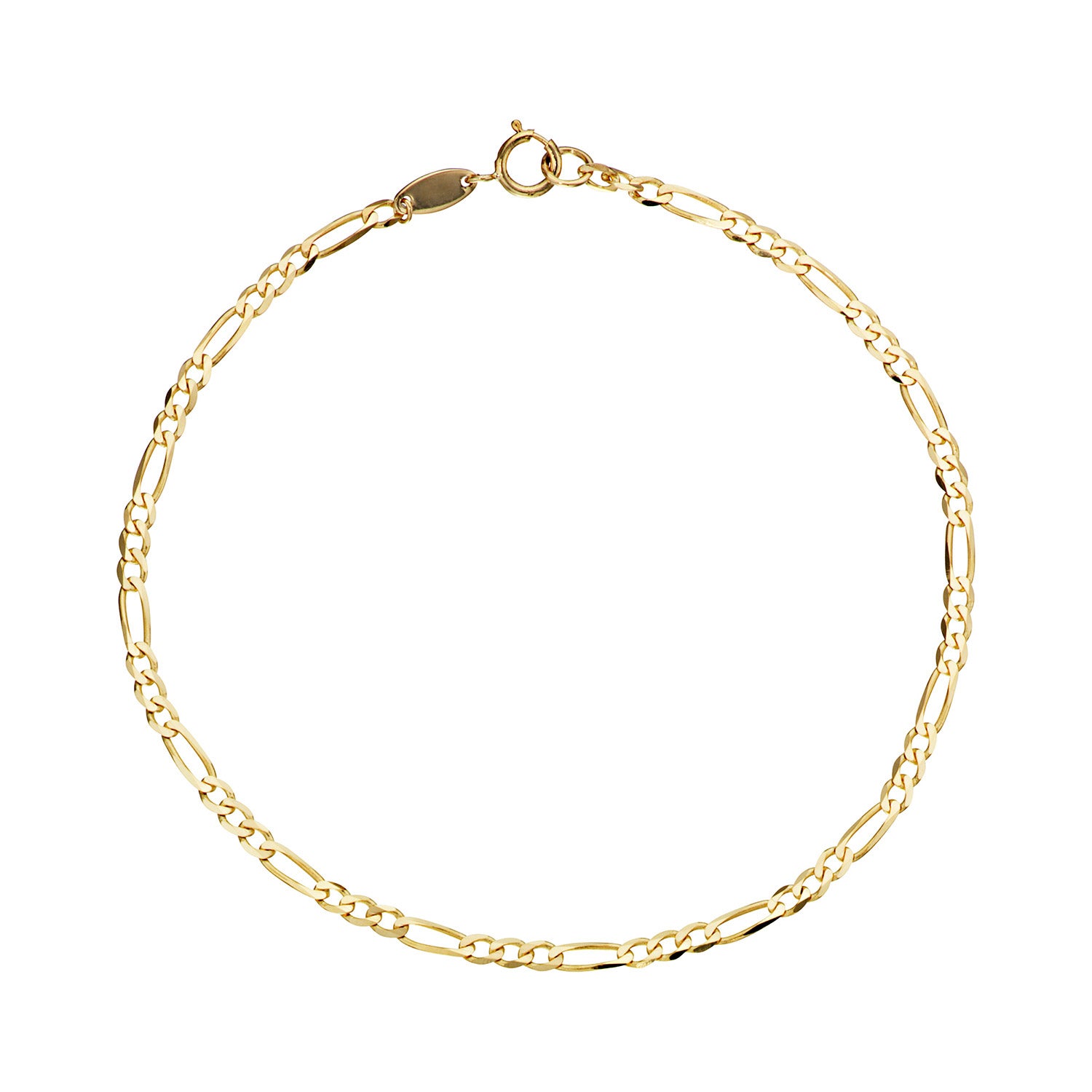 Se Vibholm Guld - Figaro armbånd 2,2 mm 14 kt. hos Vibholm.dk