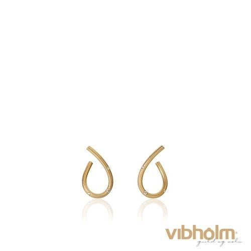 Se Dulong Fine Jewelry - Kharisma øreringe, lille KHA1-A2030 hos Vibholm.dk