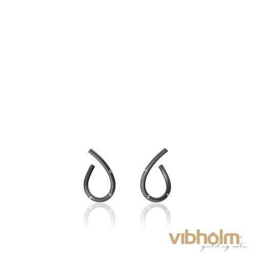 Se Dulong Fine Jewelry - Kharisma øreringe, lille KHA1-G2030 Sølv hos Vibholm.dk