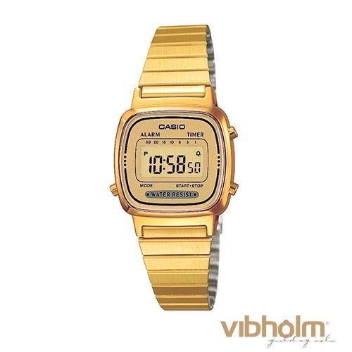 Billede af Casio - Classic/retro ur Guld LA670WEGA-9EF