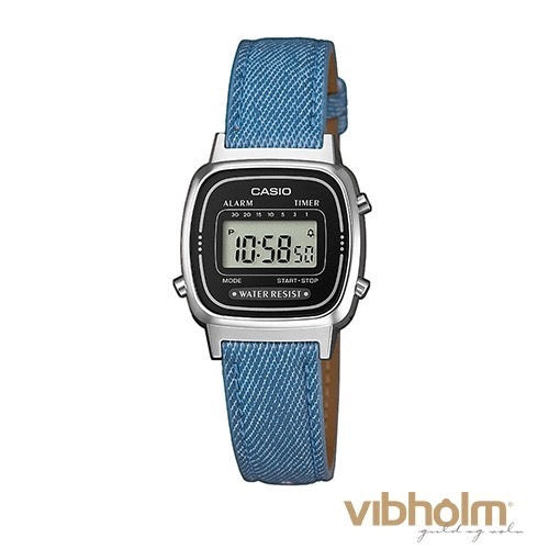 Billede af Casio - Classic/Retro Ur stål LA670WEL-2A2EF