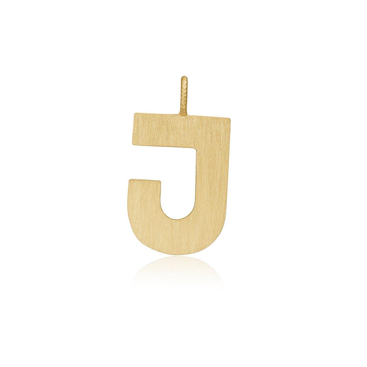 Se Dulong Fine Jewelry - Letter vedhæng, J 18 kt. guld hos Vibholm.dk