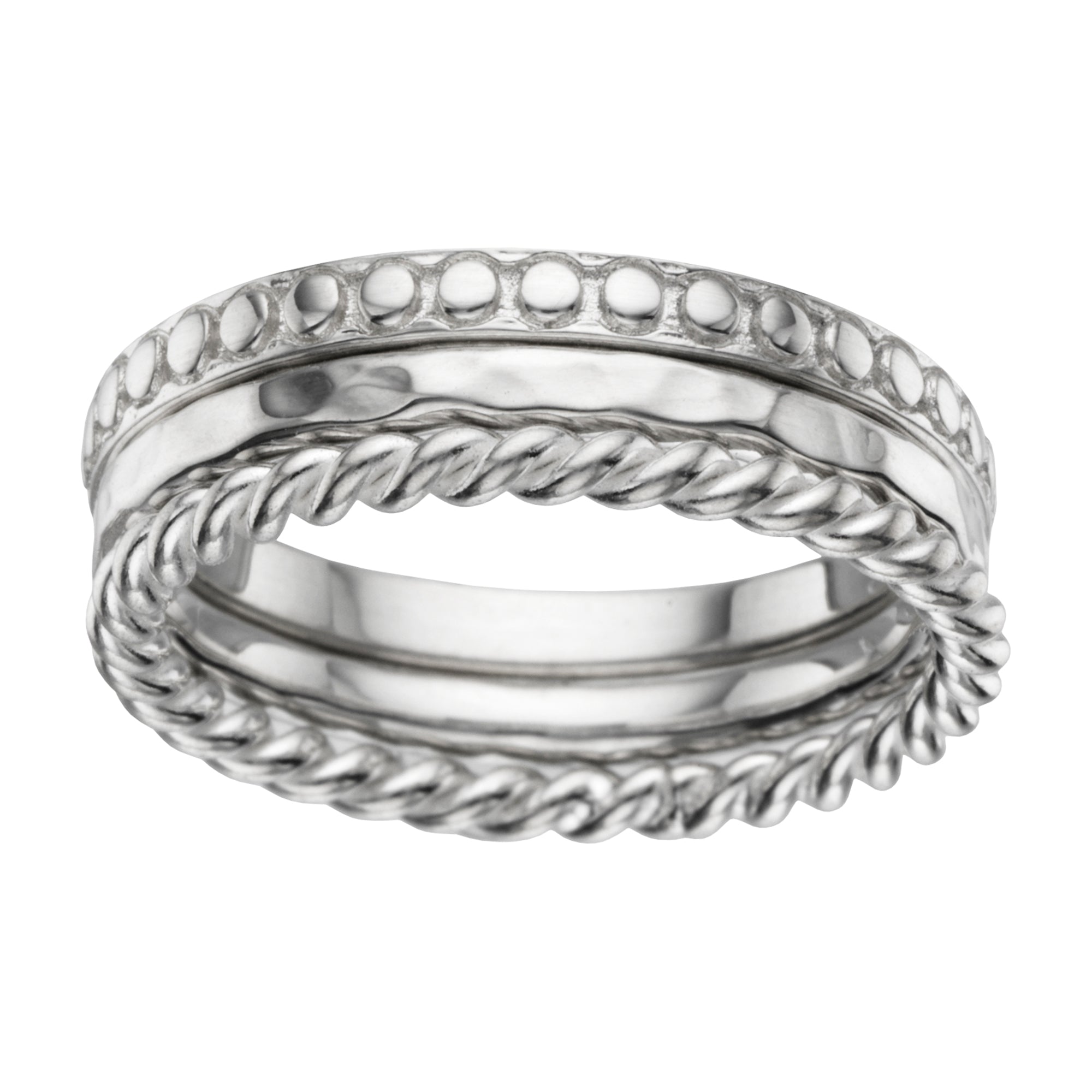 Billede af Vibholm Sølv - Ringe med ringe. M198001,T