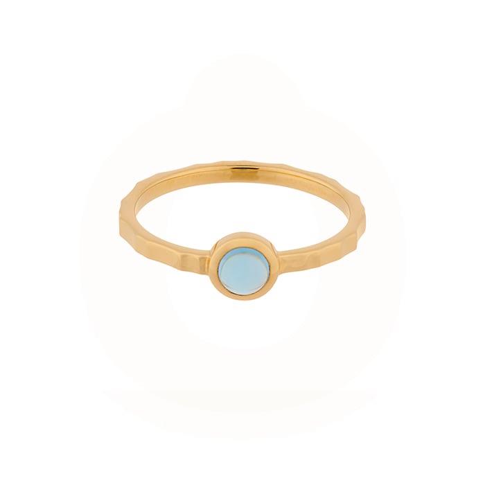 Pernille Corydon - Shine Blue Ring R-078-GP