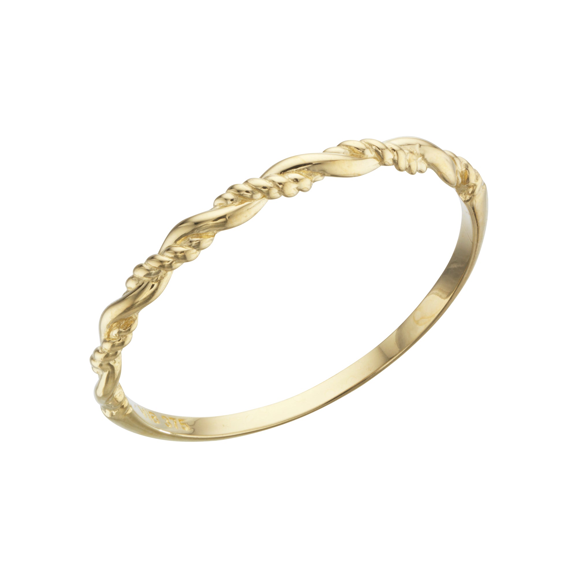 Billede af Vibholm Guld - Snoet ring ST45380