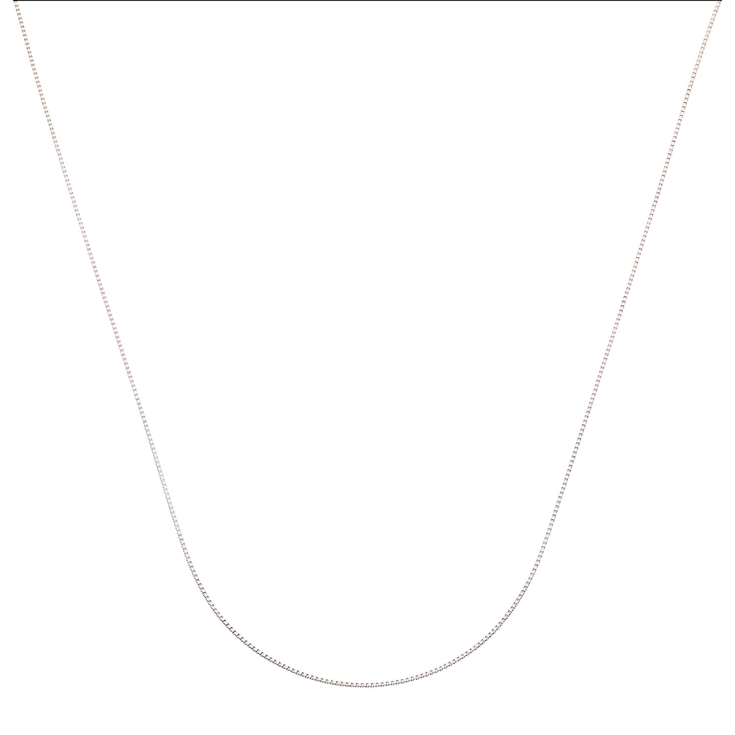 10: BNH - Venezia halskæde 1,0 mm sølv sterlingsølv