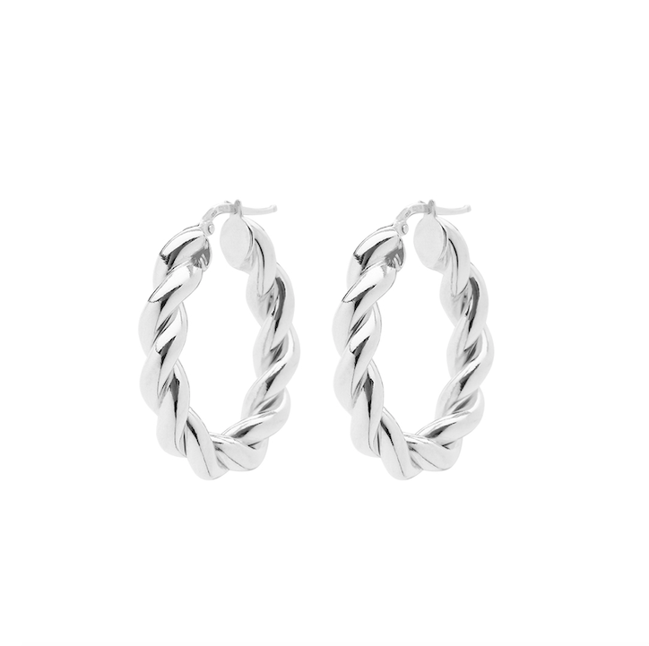 Billede af View Jewellery - Lova Oval øreringe ORTT032-RH