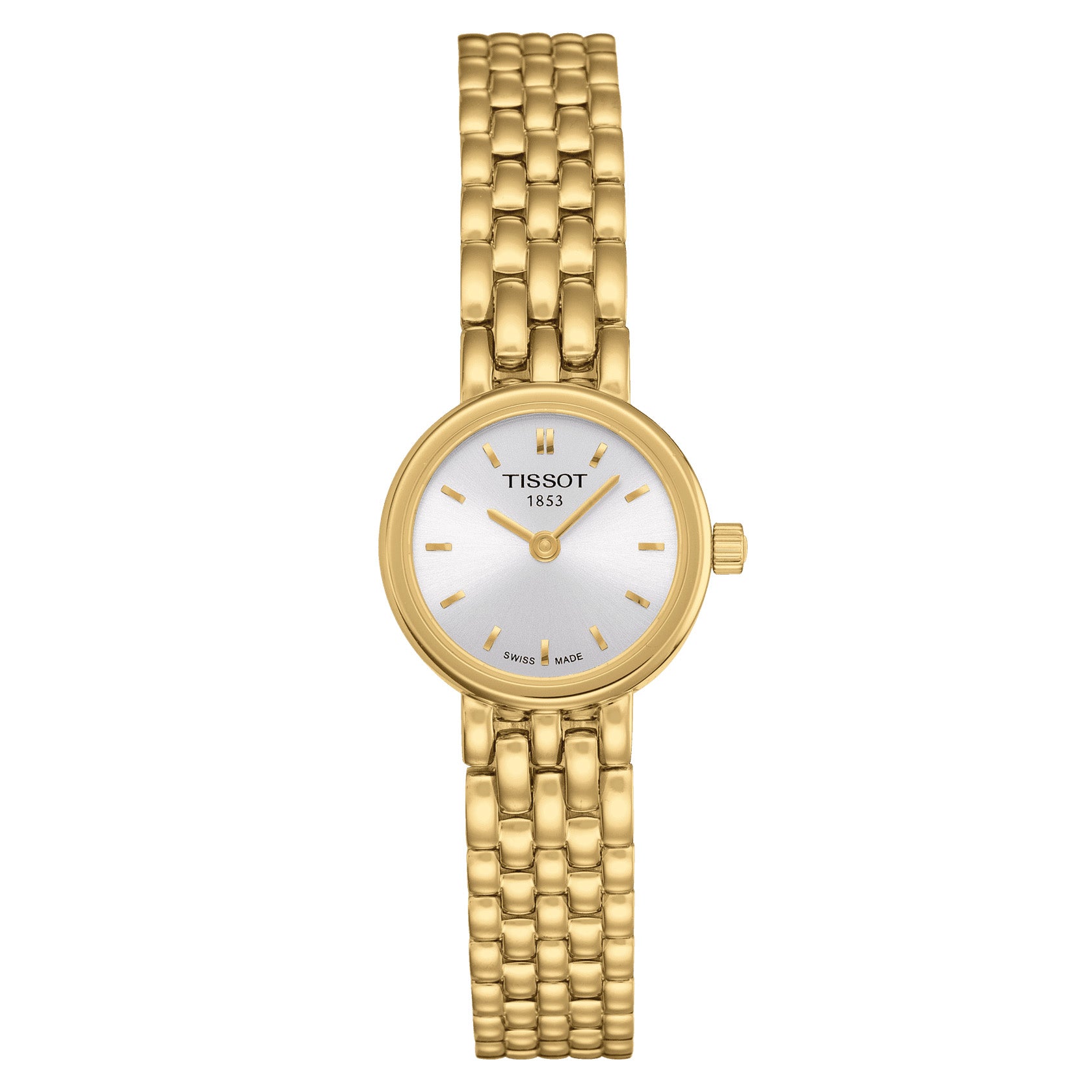 Se Tissot - Lovely Dameur PVD guld hos Vibholm.dk