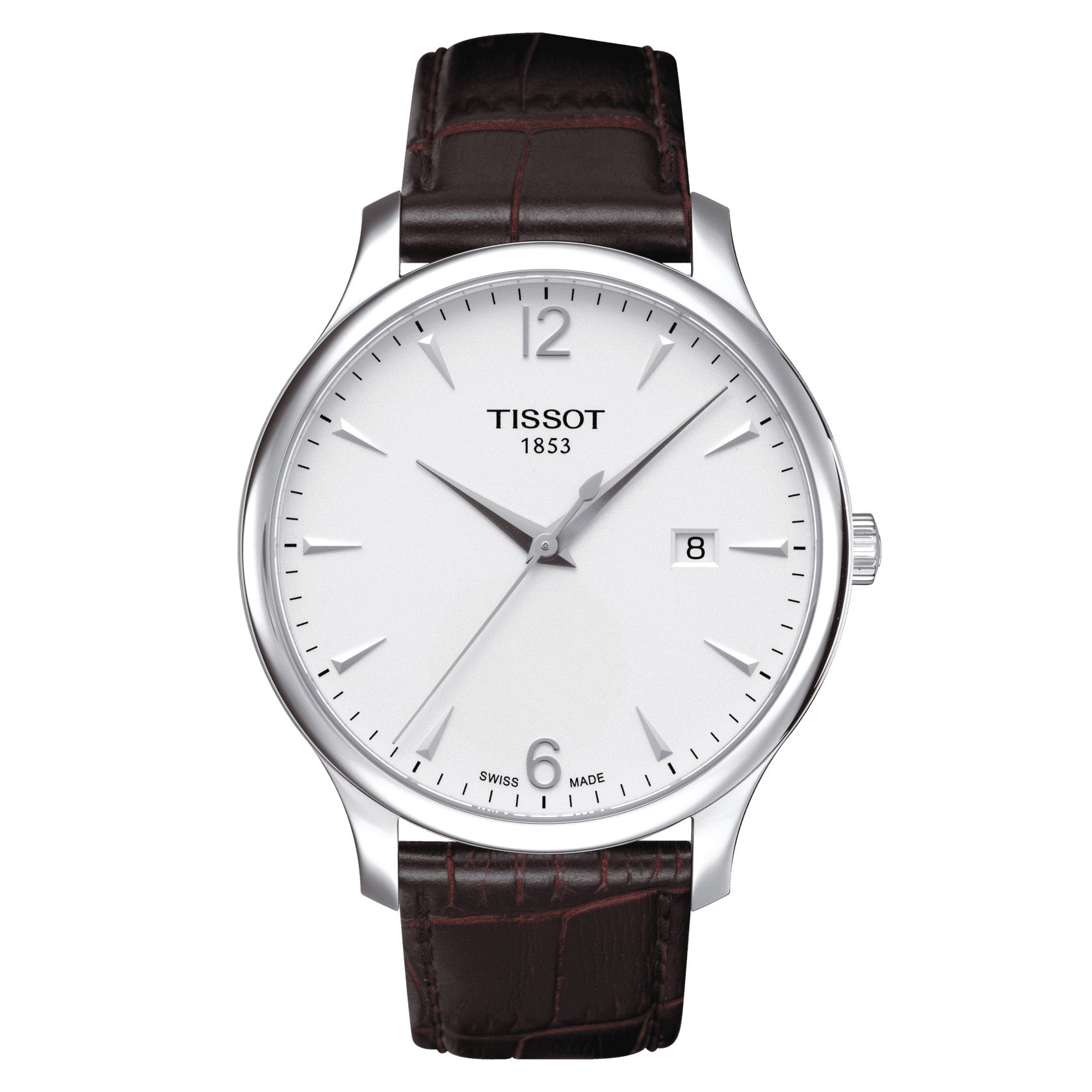 Billede af Tissot - Tradition Herreur stål Læder