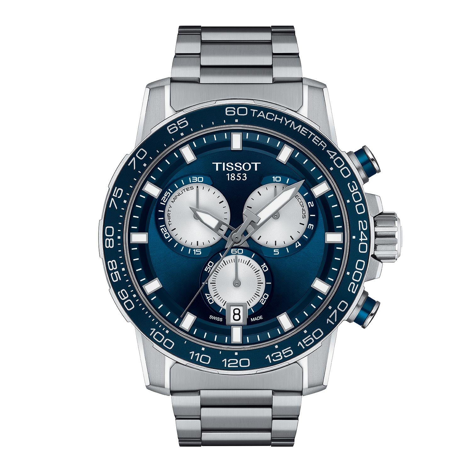 Billede af Tissot - Supersport Chrono ur, 45 mm rustfrit stål