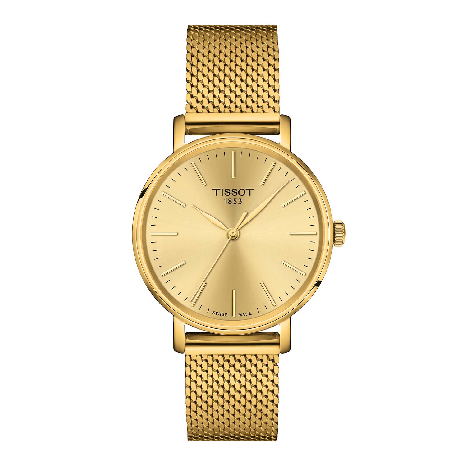 Billede af Tissot - Everytime Lady ur, 34mm Guld PVD