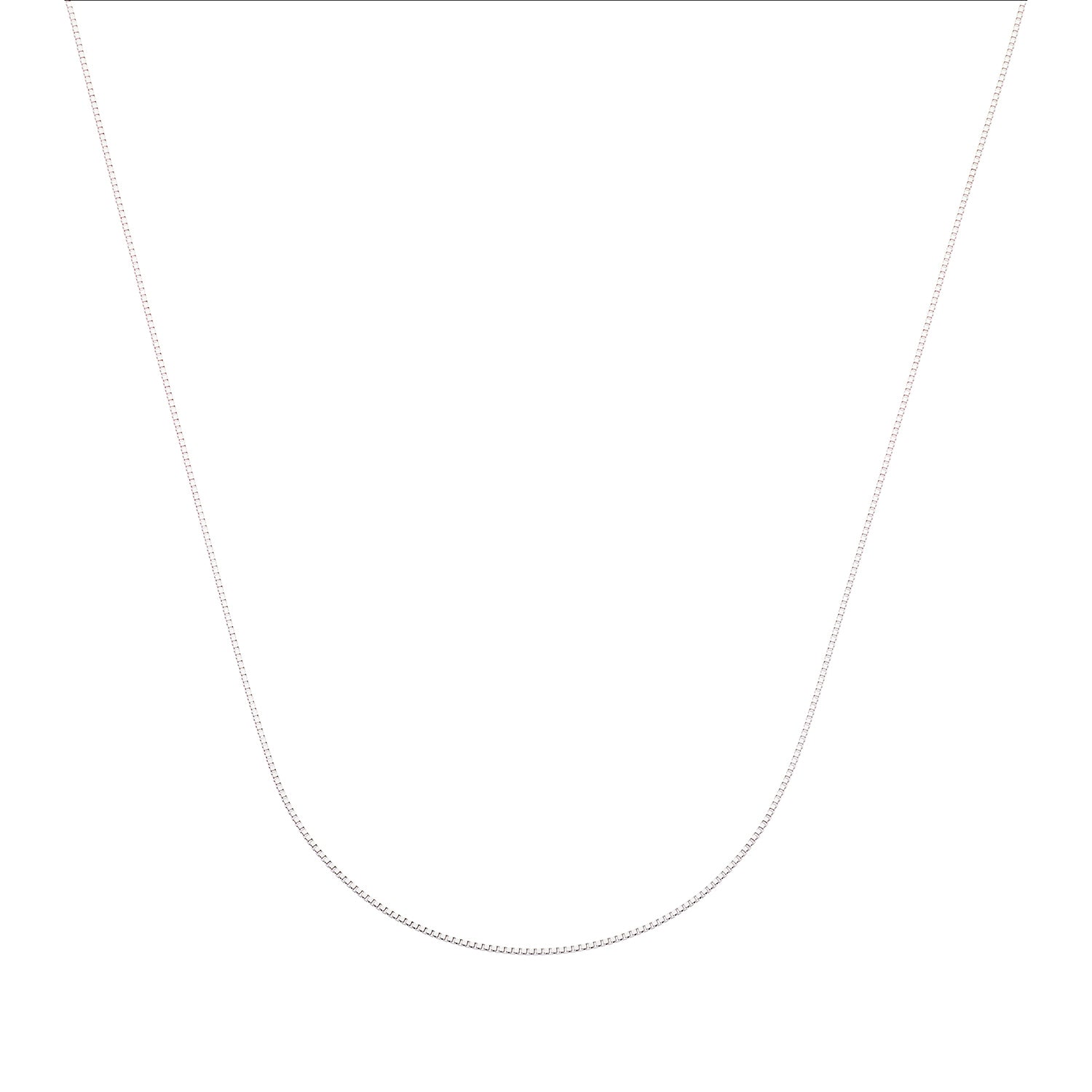 #2 - BNH - Venezia halskæde 1,0 mm 14 kt. hvidguld