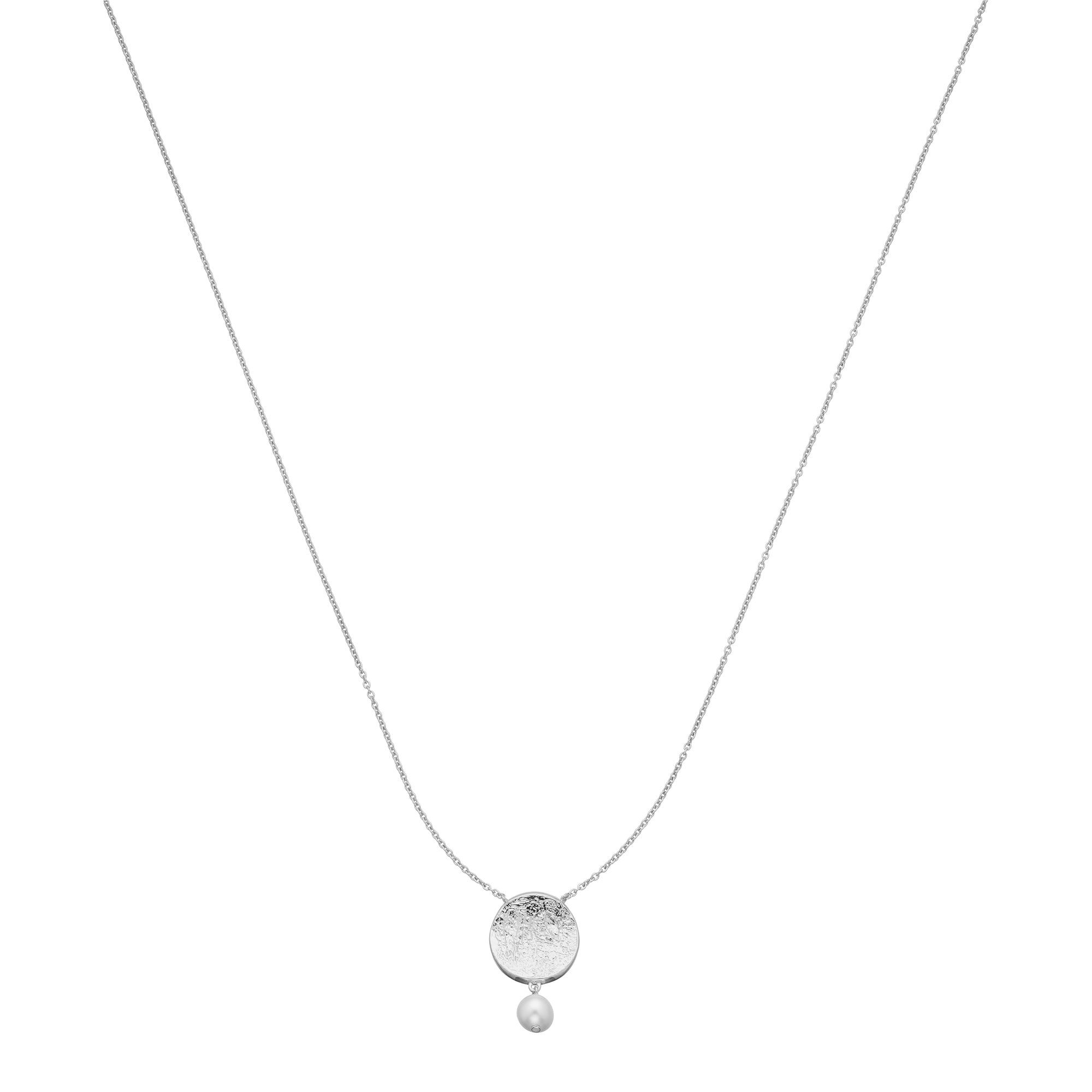 Se View Jewellery - Nora Pearl halskæde Sølv sterlingsølv hos Vibholm.dk
