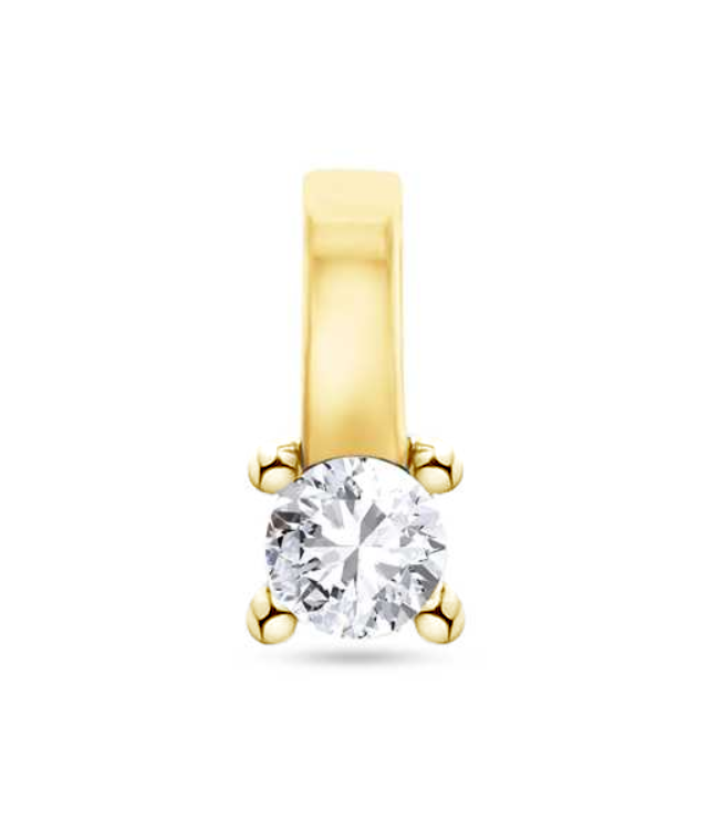 Se Diamond Collection by Vibholm - Diamantvedhæng, 0,07 ct. 14 kt. guld hos Vibholm.dk