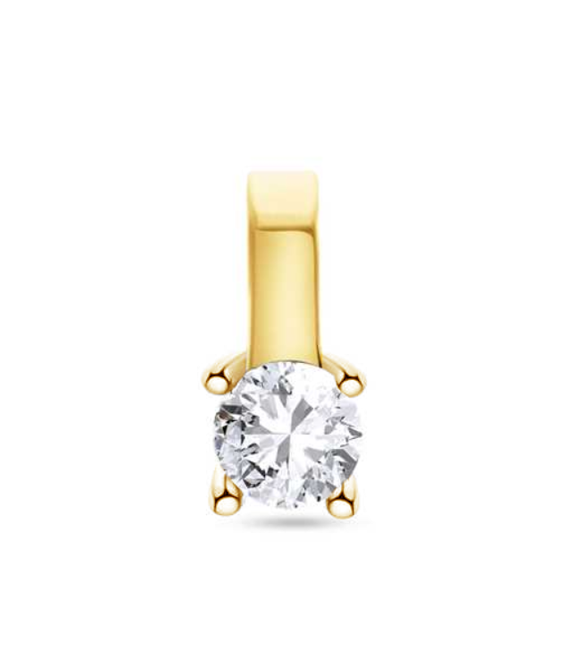 Se Diamond Collection by Vibholm - Diamantvedhæng, 0,15 ct. 14 kt. guld hos Vibholm.dk