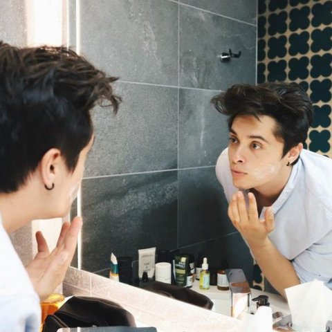 mens grooming morning routine styling 