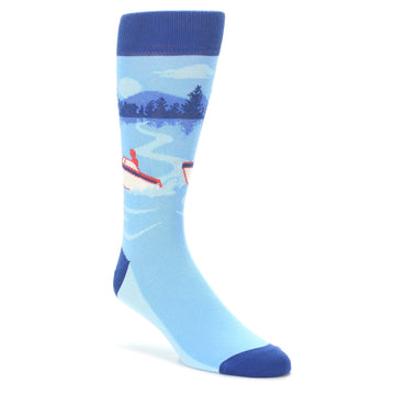Fly Fishing Socks - Men's Novelty Dress Socks