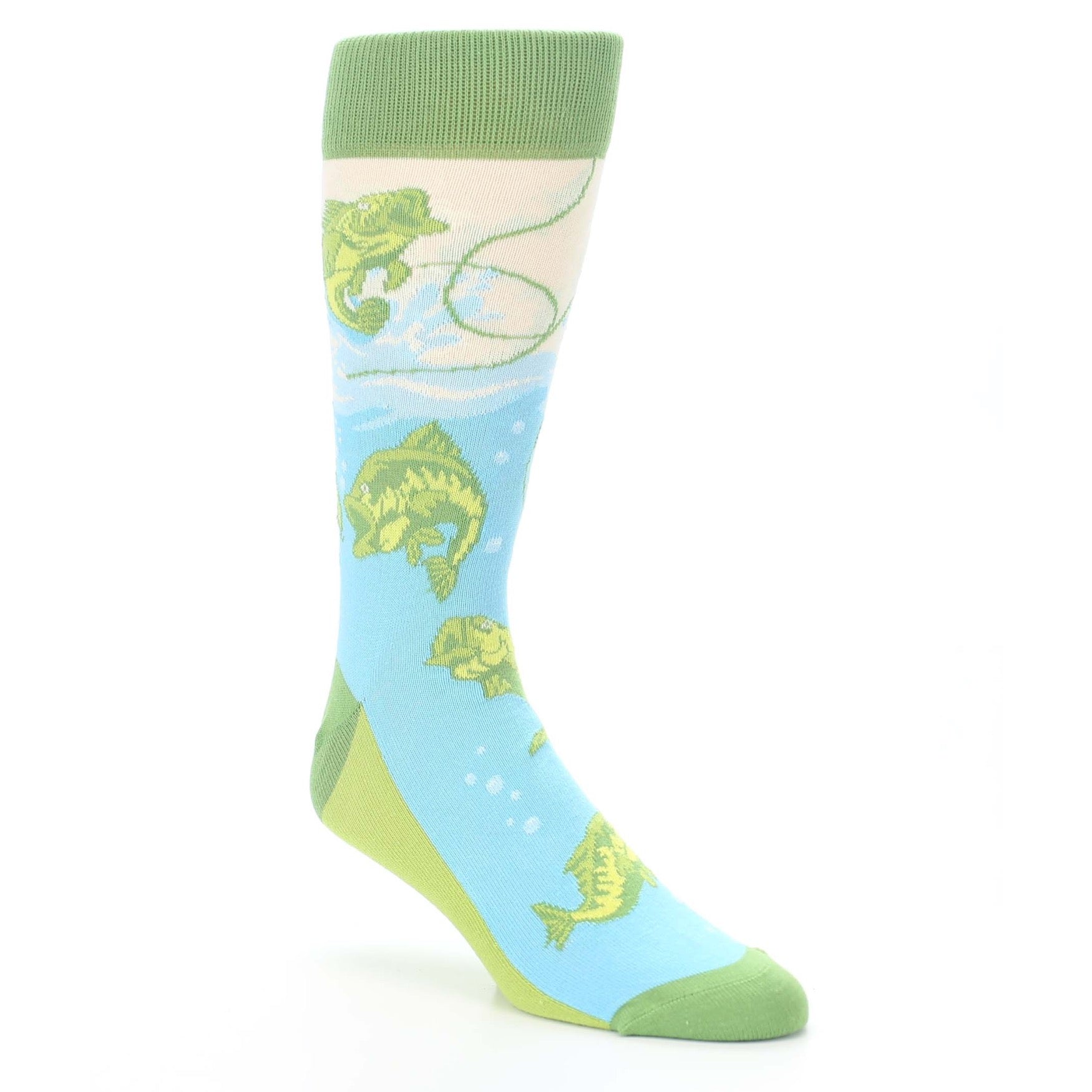 Fishing Socks - Men's Novelty Dress Socks - Boldsocks product image